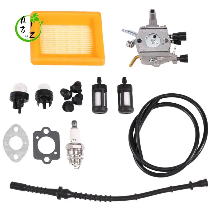 

A31Z-Carburetor Air Filter Kit For Stihl FS120 FS200 FS250 FS300 FS350 FR350 FR450 FR480 Replace 4134 120 0653 4134 120 0603
