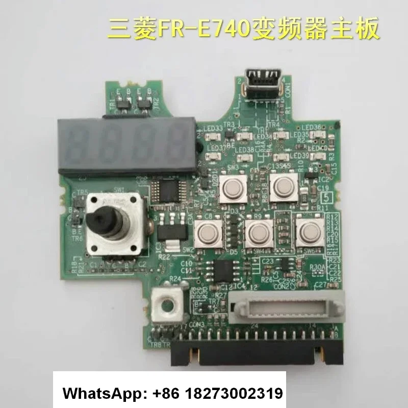 

E70CB15B inverter motherboard control board CPU board FR-E740 used accessories BC186A870G52