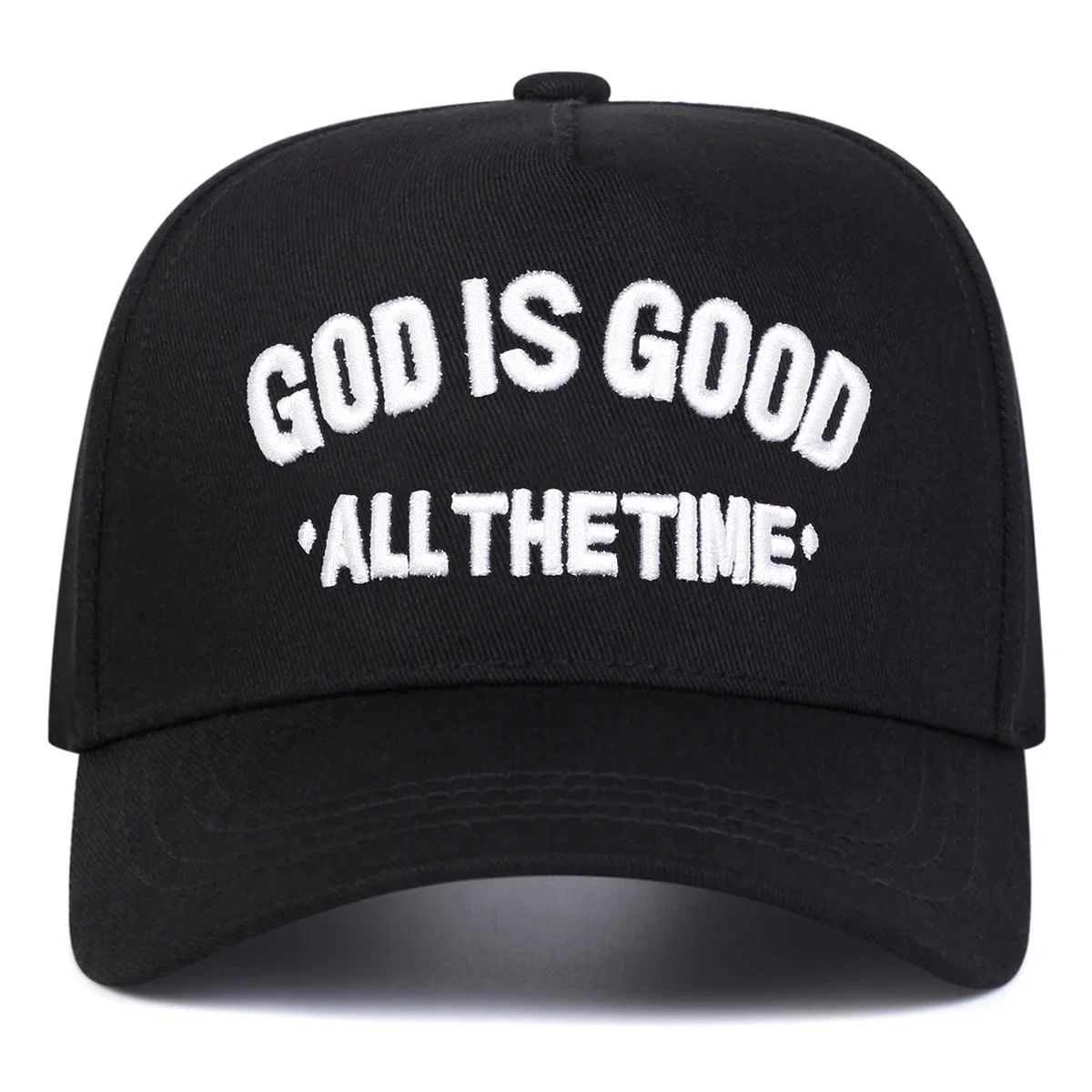 Unisex GOD IS GOOD Letter Embroidery Baseball Caps Spring Autumn Outdoor Adjustable Casual Hats Sunscreen Hat Sports Cap