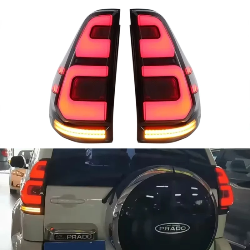 

LED Rear Running Lamp + Brake + Reverse + Dynamic Turn Signal Car LED Taillight Tail Light For Lexus GX470 2003-2009