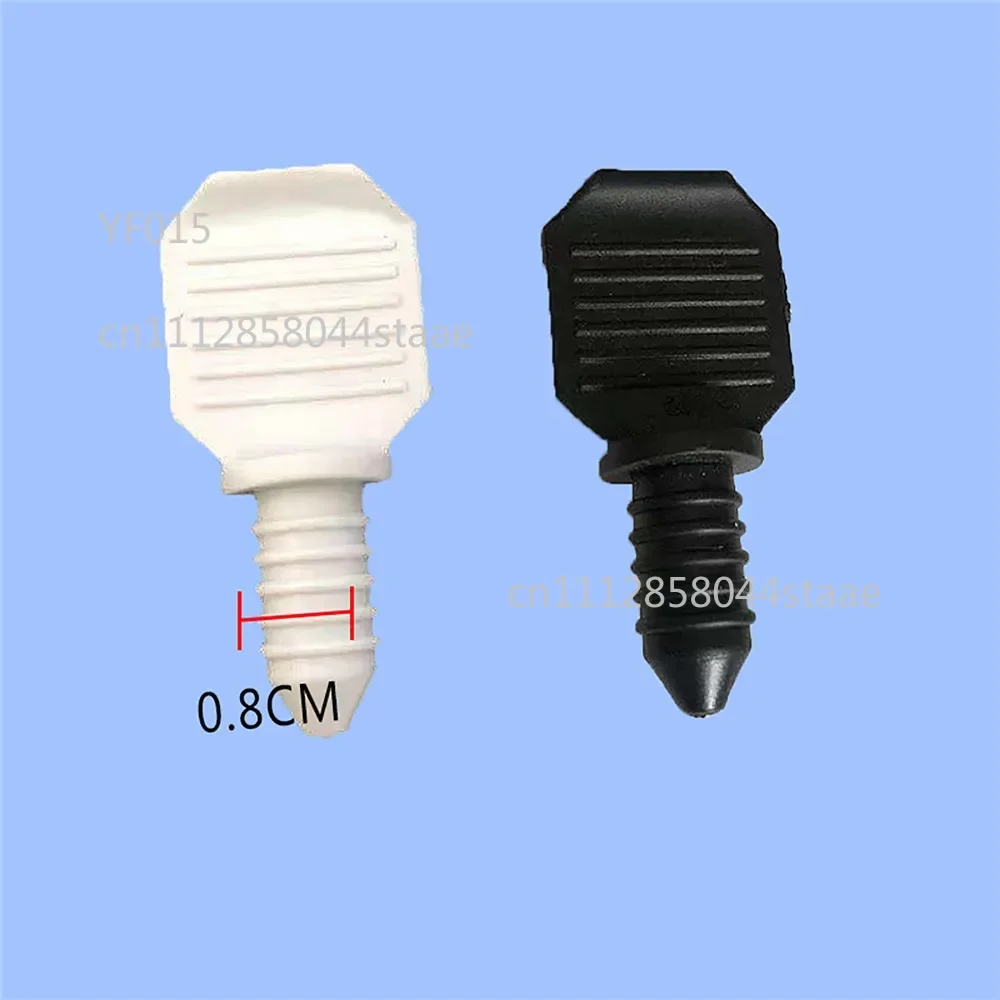 Rubber Drain Pipe Plug Drum Washing Machine Drainage Outlet Stopper Replacement Repair Spare Parts