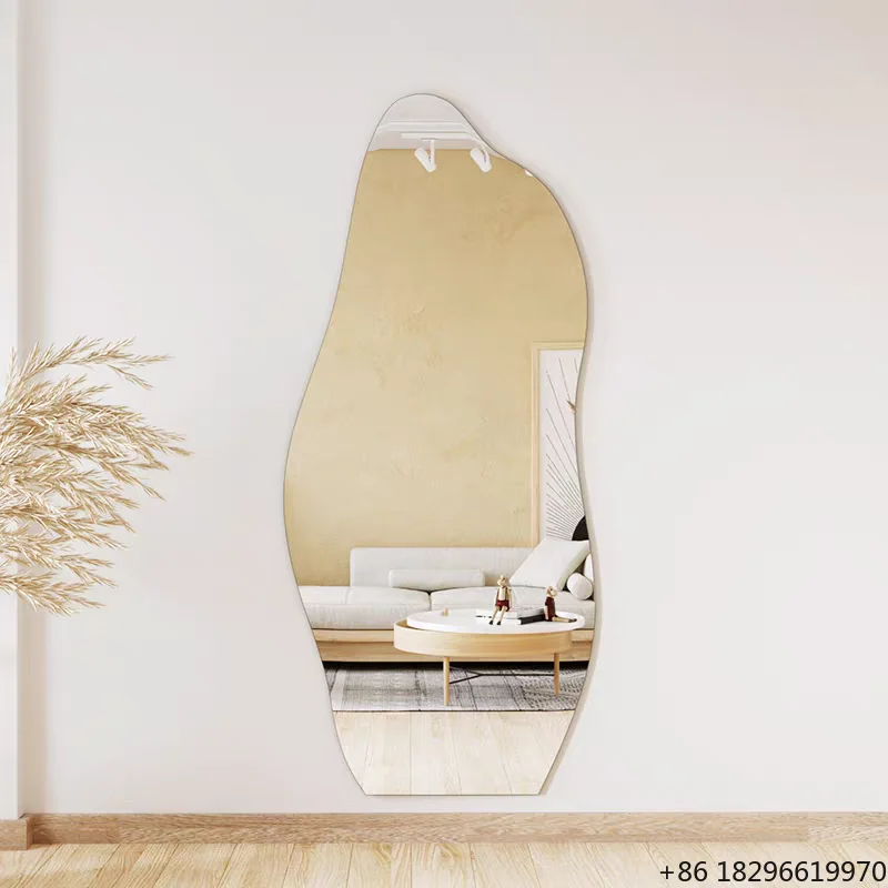 

Good Price Irregular Shape HD Explosion-proof Full Length Wall Mirror Dressing Vanity Mirror Home Bathroom Decor