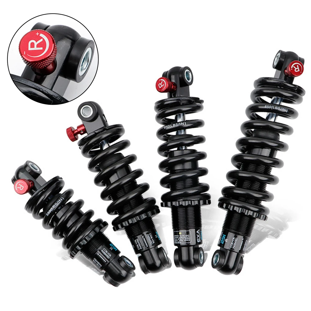 

/Adjustable /Rear /Shock Absorber 125-190mm Aluminum Alloy Coil Spring Suspension For Mountain Bike Downhill Electric Scooter Pa