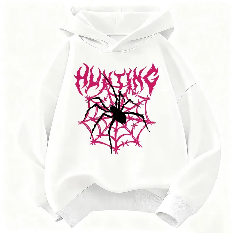 Sweatshirt im Retro-Design für Kinder, bedruckte Kapuzenpullover, süßer Kapuzenpullover für Jungen und Mädchen, Herbst, Frühling, Hip-Hop-Kleidung