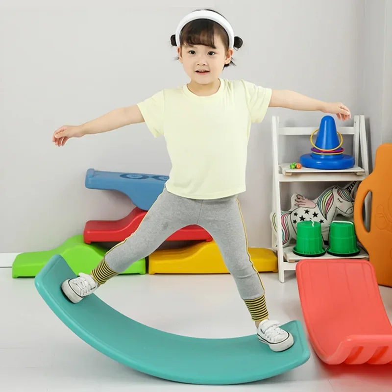 

Smart Board for Children's Table Balance Board Wood Vestibular Expressive Training Equipment, Teaching Aids, Full Set, Household