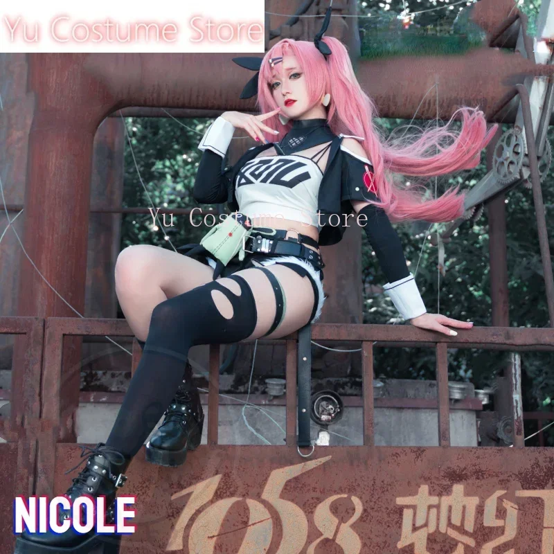 

Yu Costume Game Zenless Zone Zero Nicole Cosplay Costume Game Cos Z·Z·Z Cosplay Cunning Hares Nicole Costume and Cosplay Wig