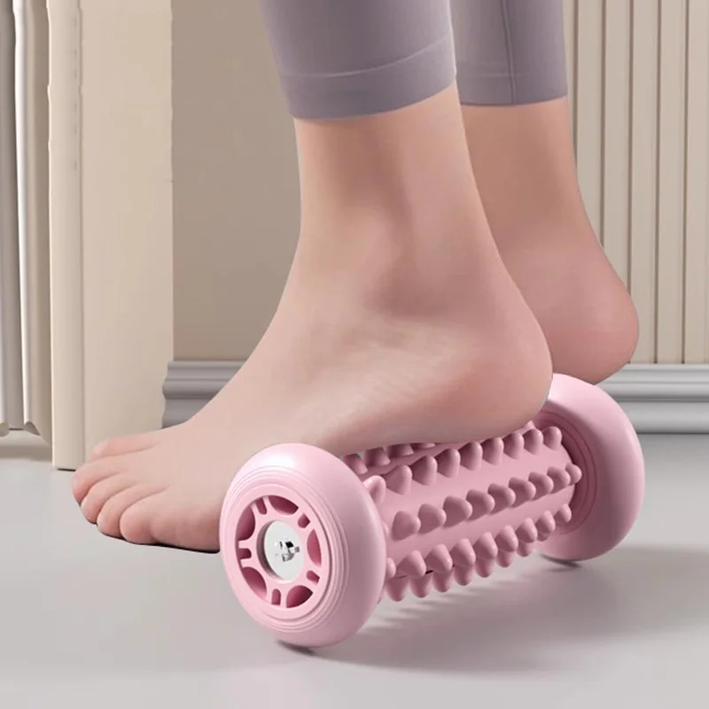 

Роликовый массажер для ног для облегчения подошвенного фасциита, портативный массажер для глубоких тканей, мышц, арка и пятка, рефлексологический инструмент