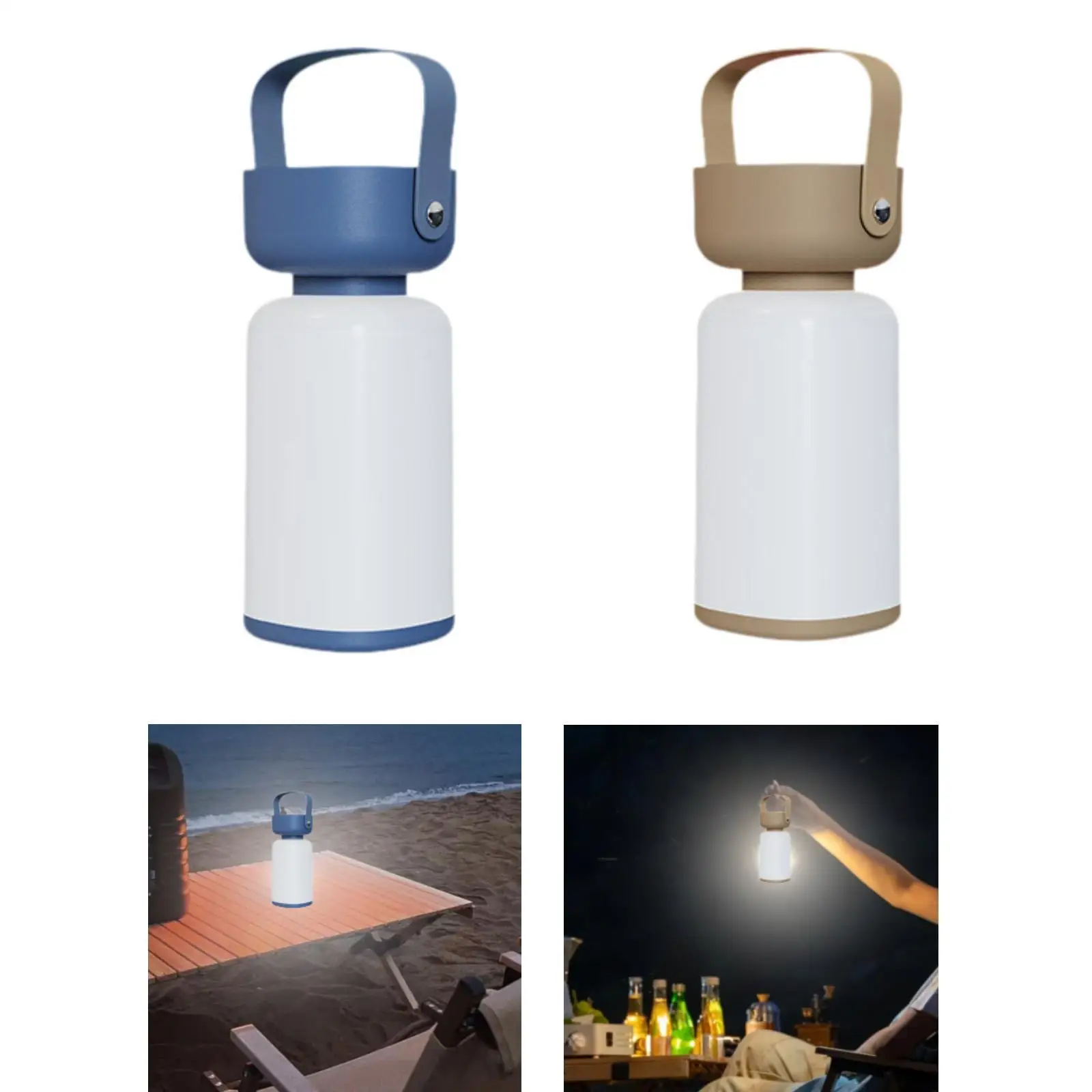 Lanterna de acampamento 3w à prova dwaterproof água luz noturna lanternas acampamento luz tenda para caminhadas ao ar livre quedas energia emergência varanda