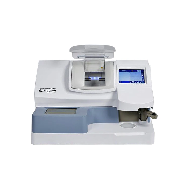 SLE-2000 China Optometry Instrument Patternless Optical Auto Lens Edger Machine for Sale