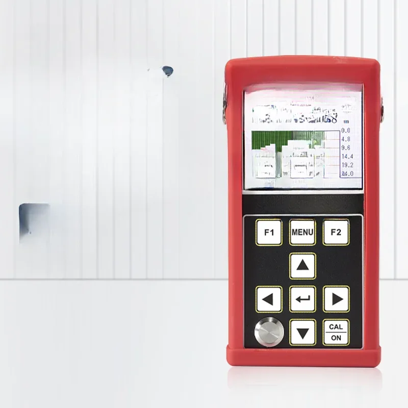 High-precision ultrasonic thickness gauge for multi-echo measurement