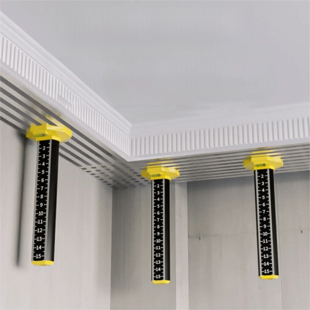 

Light Steel Ceiling Leveling Ruler Graduated Scale Special Ruler Equal Height Ruler Horizontal Positioning Magnetic