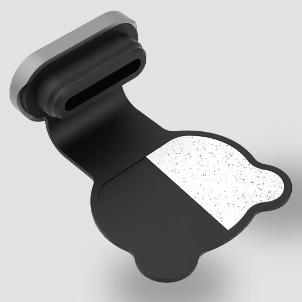 IOS/Type C Plug Anti-lost Dust Plug Charging Port Protector Dustplugs Cover Mobile Phone Dust Plug Aluminium Alloy Dustproof