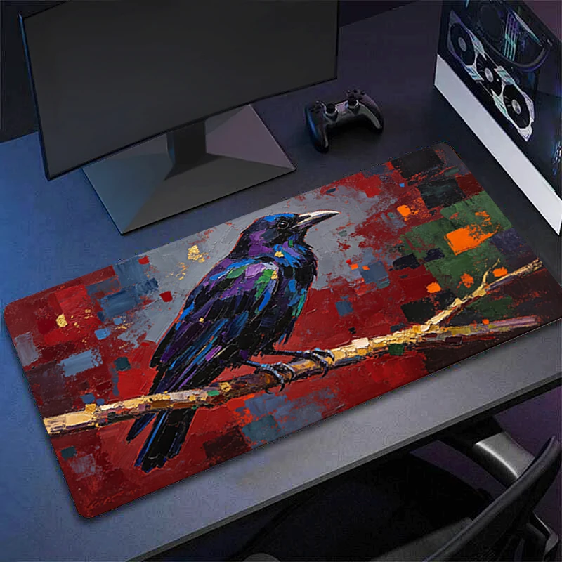 Mouse Pad Abstract Oil Painting Larger XXL 900x400 Speed Mini Pc Computer Keyboard Desk Mat Gaming Mousepad Accessories