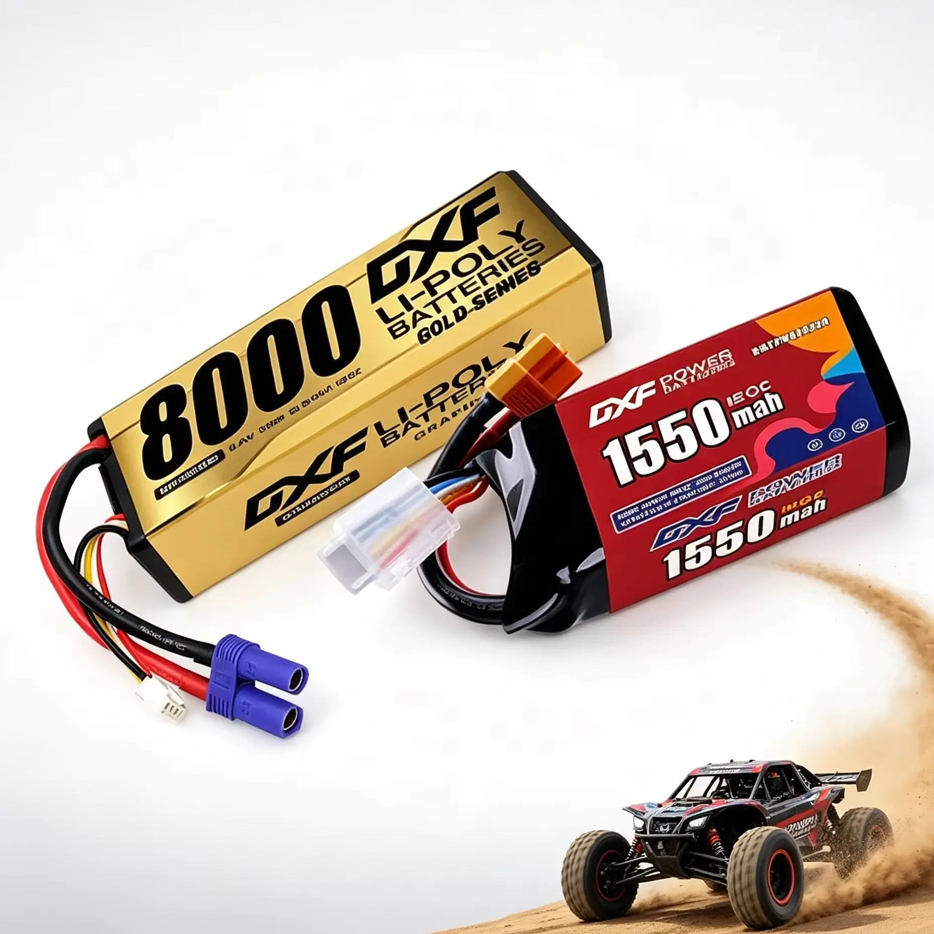2S 3S 4S 6S Batteries Lipo 5200Mah 6300Mah 6500mAh 6200mAh 8000mAh 7000mAh 7.4V 7.6V 11.4V 22.8V 11.1V 15.2V 14.8V 22.2V