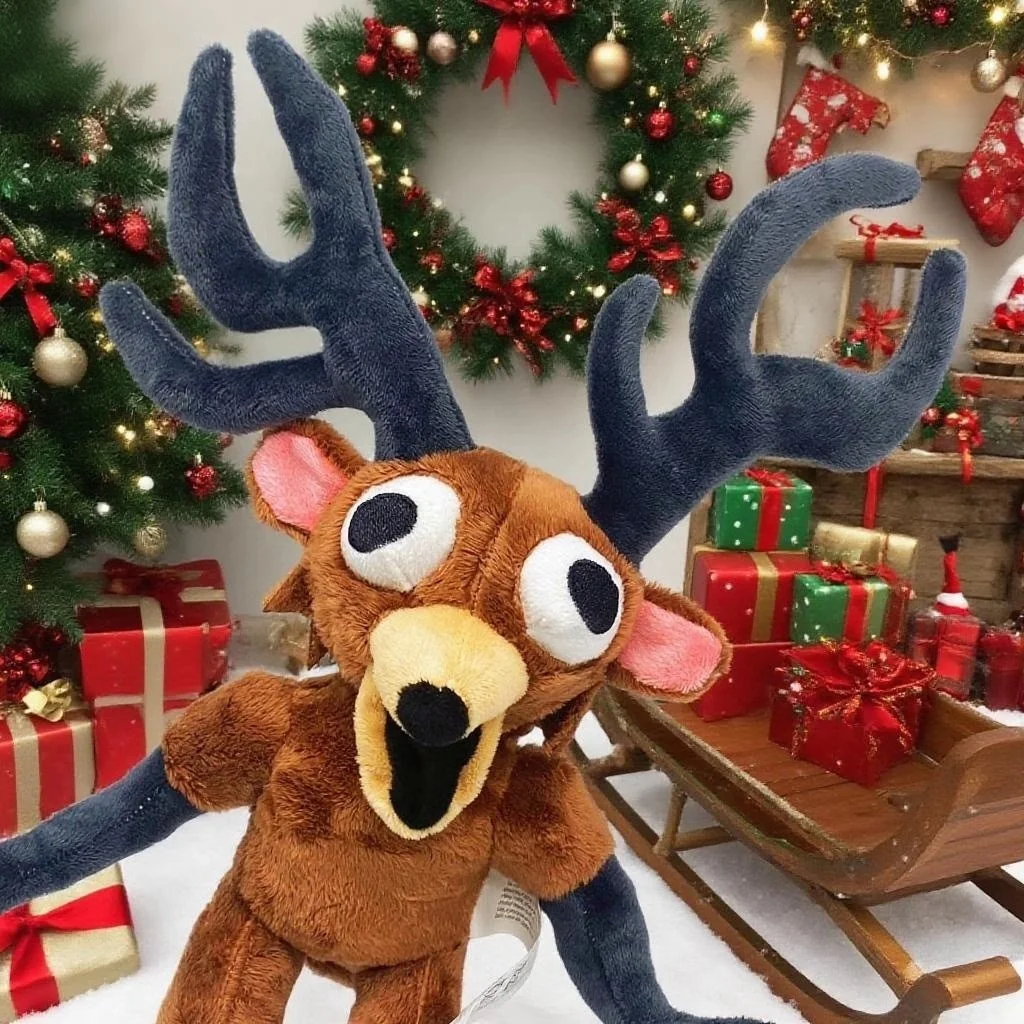 99 Nächte im Wald, Hirsch-Plüschtiere, weiches Stofftier, Hirsch-Plüsch, das Wälder-Spiel, Geburtstagsgeschenke für Kinder und Raumdekoration