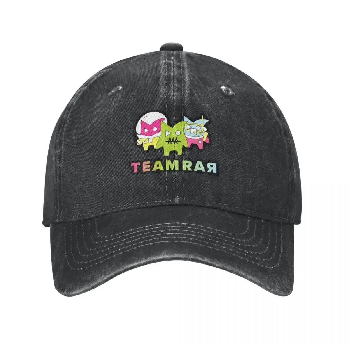 TEAM RAR-TEXT ONLY-KIDS Baseball Cap Hood fishing hat Rugby For Girls Men's