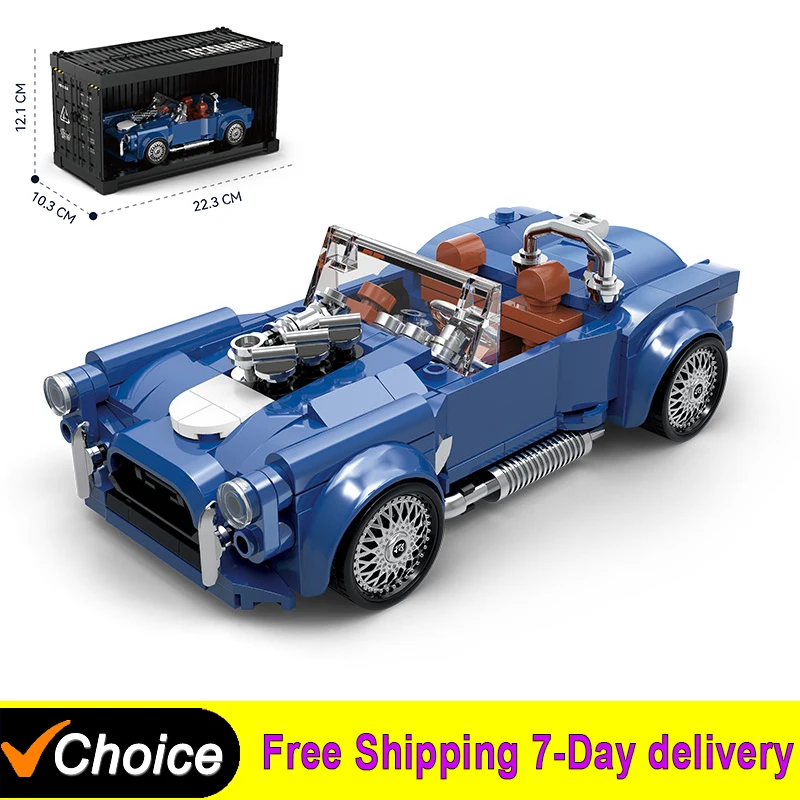 

Car Series Building Blocks Sports Racing Speed Champion Car Model Bricks Adult Desktop Display DIY Educational Toys For Kids