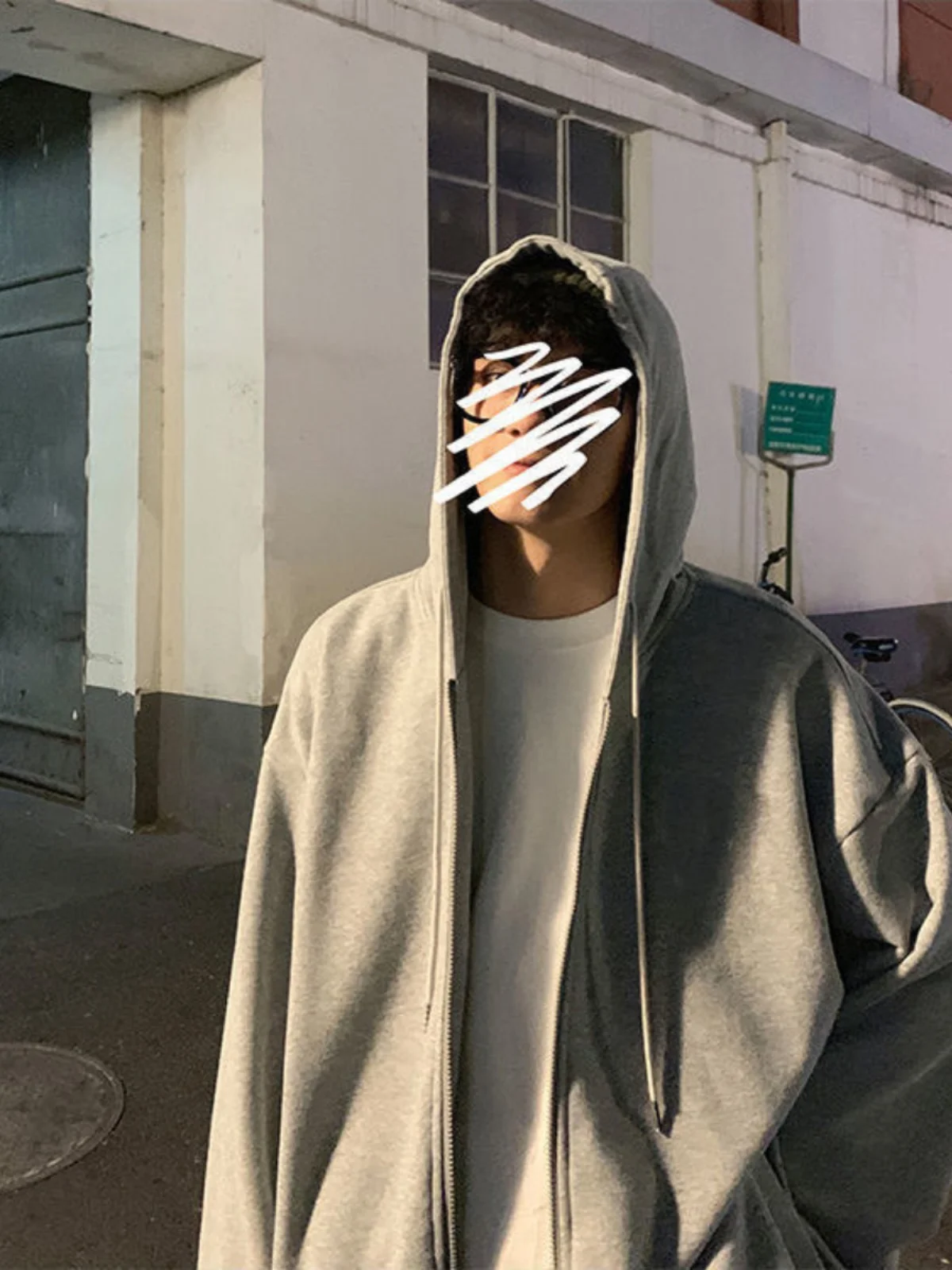 Loose Casual Hoodie Men's Autumn Winter Hong Kong Style Korean Version Student Jacket Sporty Loose Top Youth Fashion