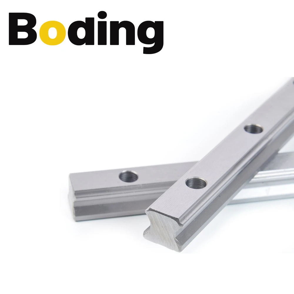 Boding Hiwin Square Linear Guide Rail 2pcs 100-1150mm HGR20 Hiwin Slide Block Carriages HGH20CA For CNC Router Engraving