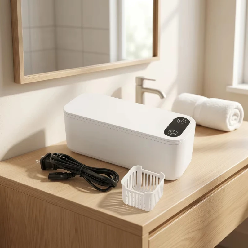 Plastic Multifunctional Daily Necessities Cleaning and Disinfector Household Intelligent Ultrasonic Cleaner