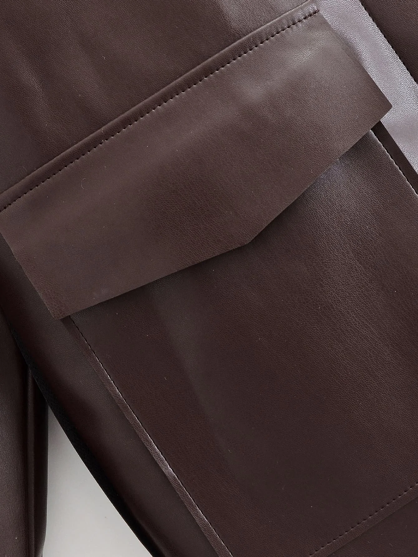 Women's Faux Leather Short Jacket Autumn Winter New Fashion Female Long Sleeve Zipper Jackets Women Elegant Streetwear Coats