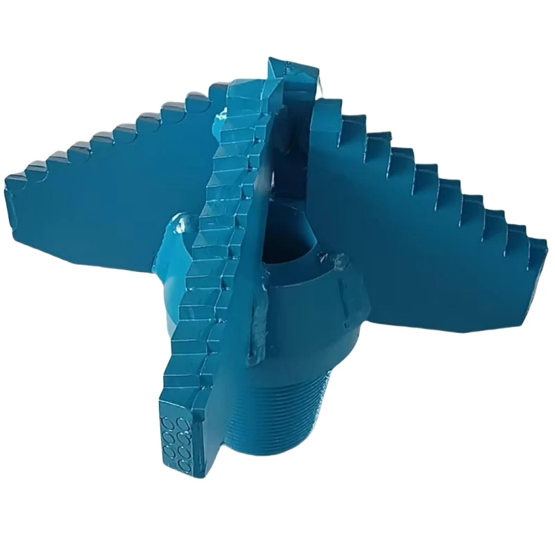 FengSu 4-Wing Step Drag Bit for Water Well and Geological Drilling