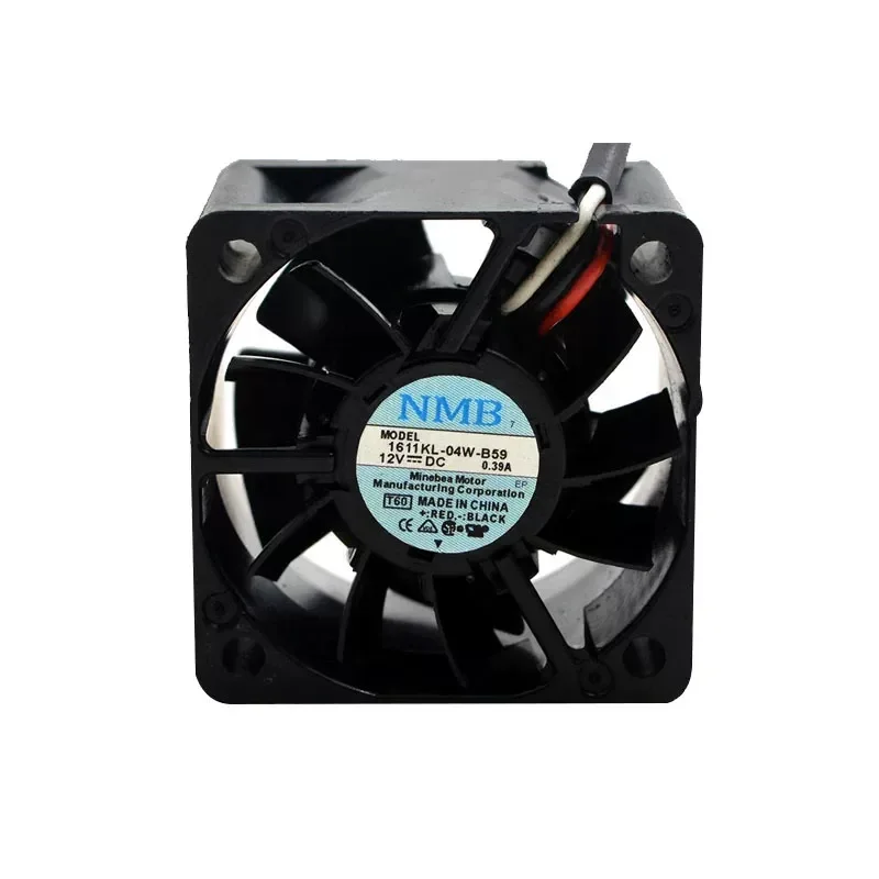 for NMB 1611KL-04W-B59 4028 12V 0.39A 4CM Silent Server Cooling Fan