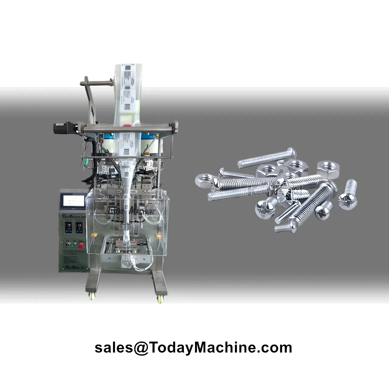 Automatic Hardware Parts Counting Packing Machine for Nuts Bolts Furniture Fasteners Screw Vibration Plate