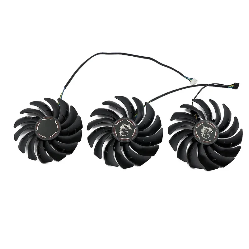 92‑100MM 4Pin GPU Cooling Fan PLD09210S12HH PLD10010S12HH For MSI RTX2070 Super 2080Ti GAMING X TRIO Video Card