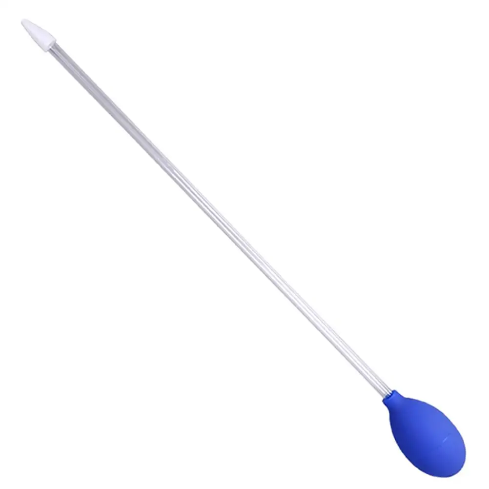

Manual Suction Pipe 40cm Blue Acrylic Long Handle Fish Tank Cleaning Tube Aquarium Supplies Reusable Water Cleaner Gravel Sand
