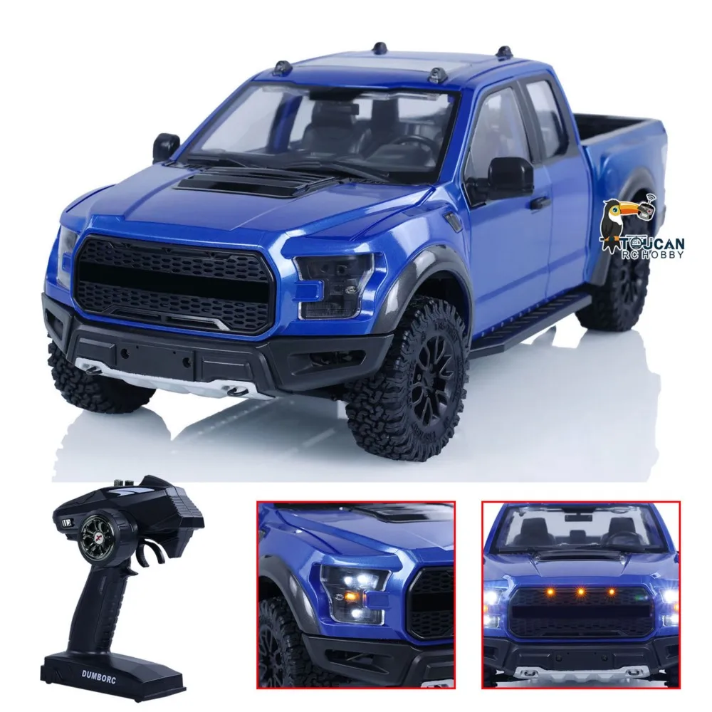 Gifts JDM F150 1/10 Rock Crawler RC Racing Car DIY Finished Vehicle Radio ESC Motor Toucan Outdoor Toys for Boys TH13074-SMT8 view 3