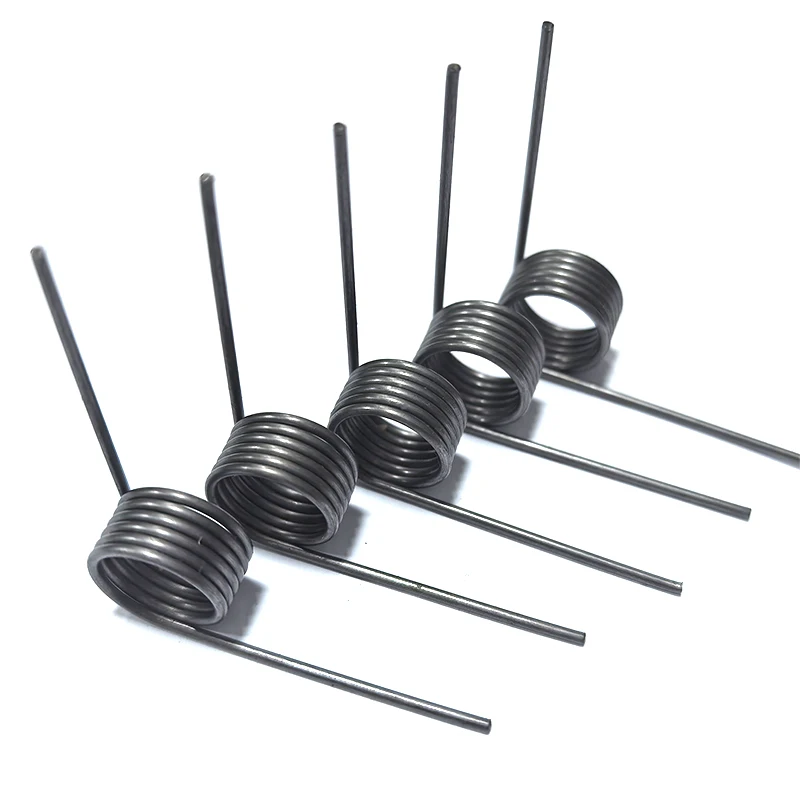 65MN Wire Diameter 1.4mm Spring steel Torsion Spring Sotating Spring V-shaped Return Spring Customizable 10pcs