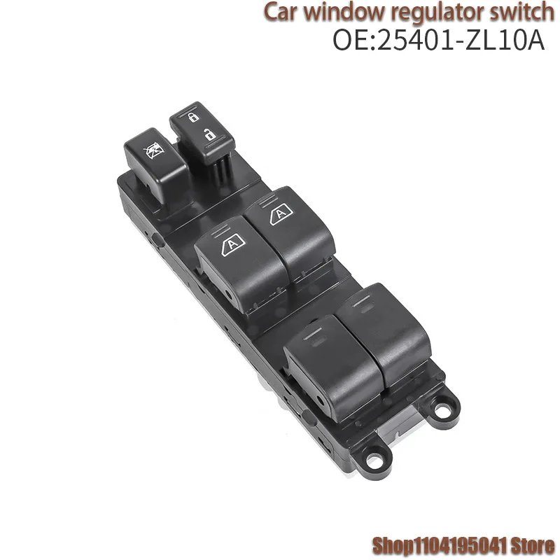 25401-ZL10A لمفتاح رفع زجاجي نيسان باثفندر ومفتاح نافذة الطاقة