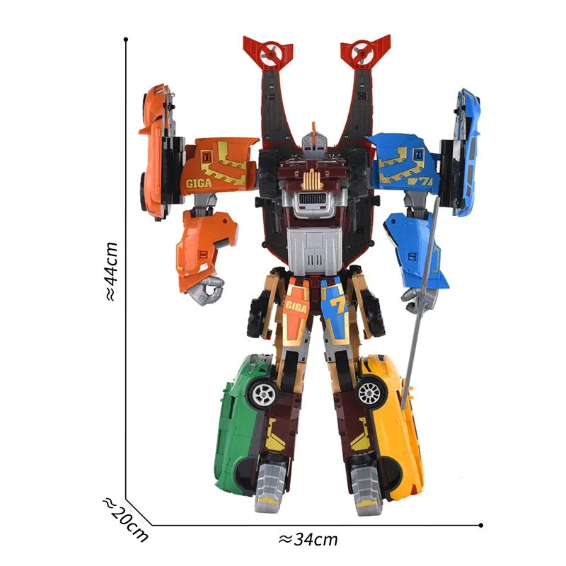 7 IN 1 Tobot Transforming Robot to Car Toys Korea Cartoon Brothers Anime Tobot Deformation Car Airplane Toys for Children Gift