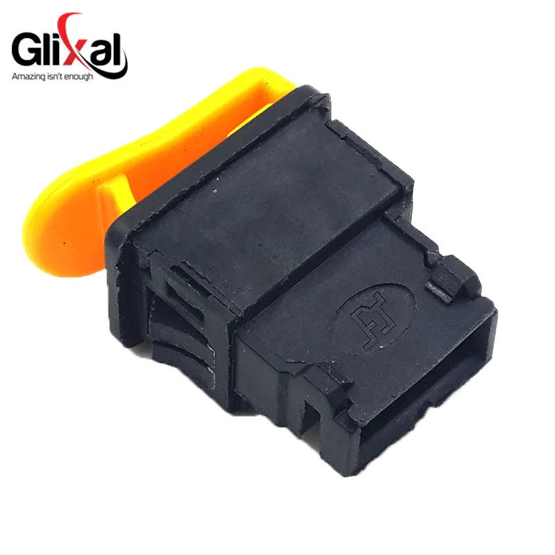 Glixal Scooter Moped Mini Electric Start Switch Button for GY6 49cc 50cc 125cc 150cc Chinese Moped Scooter (2 pcs)