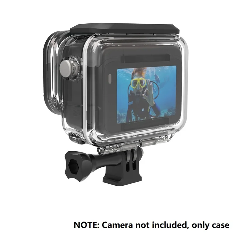 FORW-Per Insta360 Ace Pro Custodia subacquea Trasparente PC Custodia protettiva impermeabile Cover Shell per accessori Insta360