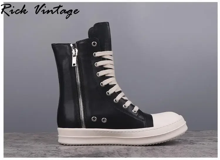 Rick Vintage Original Shoes Sneakers da donna Sneakers da uomo in vera pelle scarpe Streetwear scarpe Casual da uomo stivali di tela Ankel