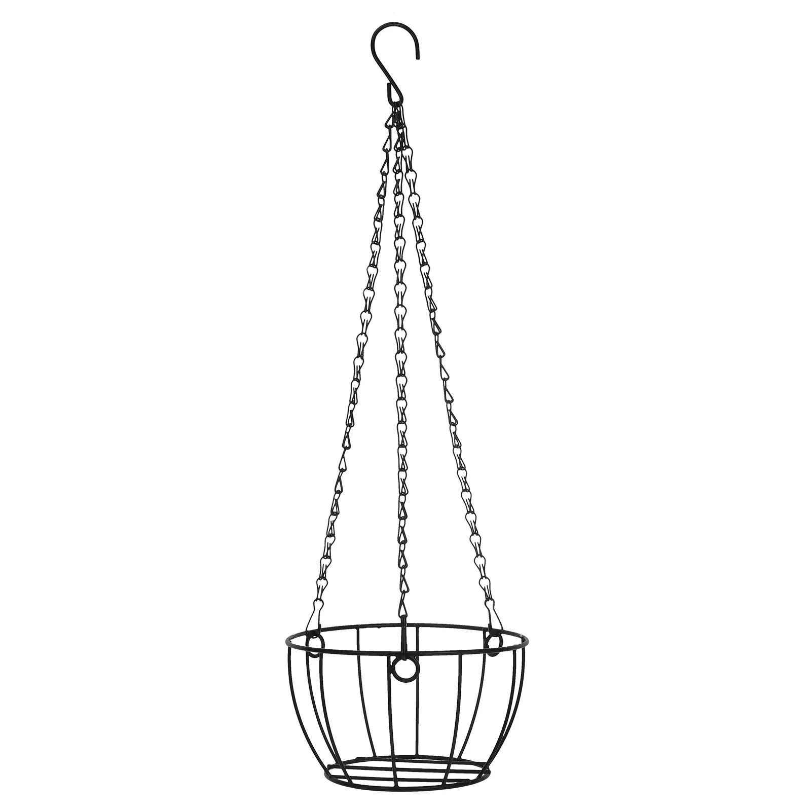 Plant Pot Hanging Planter Indoor Outdoor Flower Basket Halloween Christmas Hanging Plant Pot Holder Balcony Plant Hanging Basket