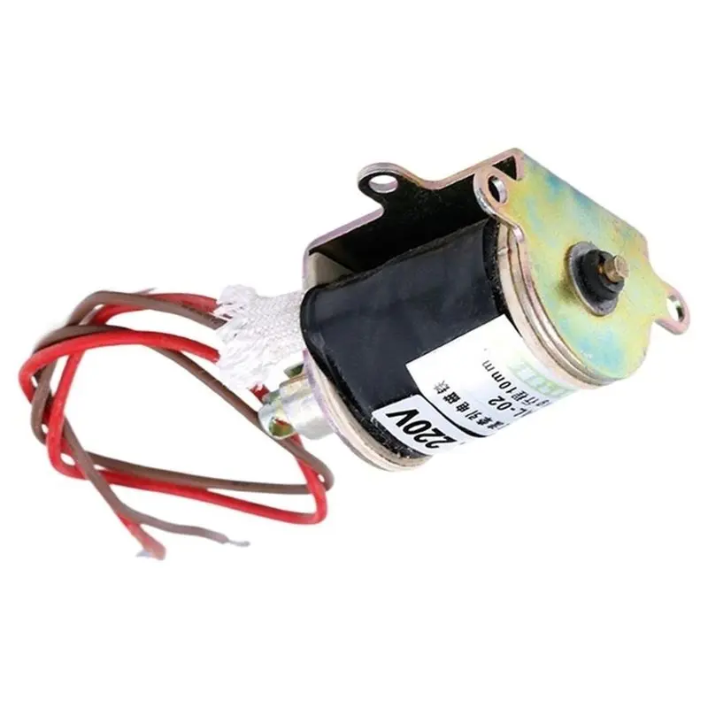 SAL-02 For Industrial Automation Push Pull Electromagnet AC220V 0.2N Tubular Traction Solenoid Remote Control Device