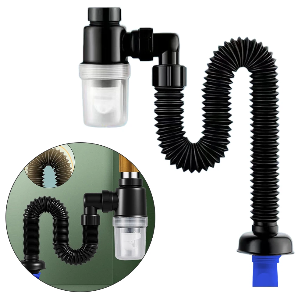 

Универсальный слив для кухонной раковины, антизасоряющаяся гибкая водосточная труба, умывальник, трубопровод, раковина, дезодорант, сетчатый слив для раковины в ванной комнате