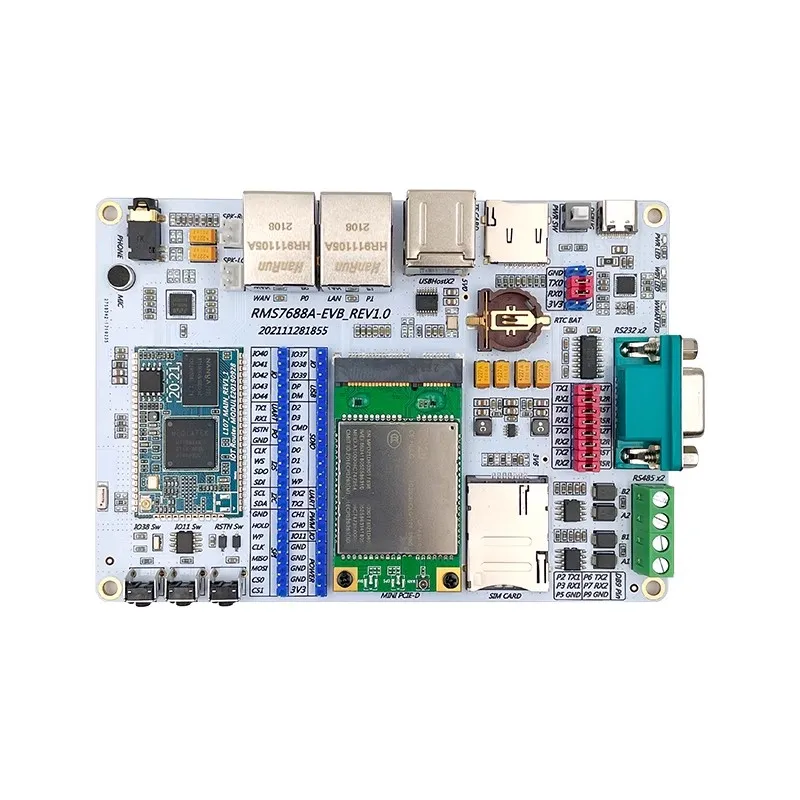 MT7688A MT7628N module IoT industrial control serial port transparent gateway 4G routing development board