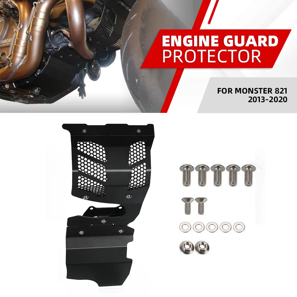 

Для Ducati Monster 821 20013-2014-2015-2016-2017-2018-2019-2020 защита двигателя защита корпуса двигателя