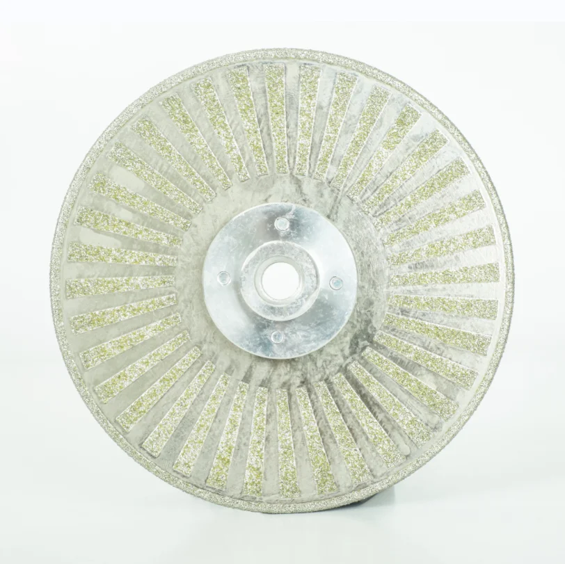 6Inch Electroplated Diamond Saw Blade Galvanized Diamond Cutting And Grinding Disc Both Sides For Marble Granite Ceramic Tile