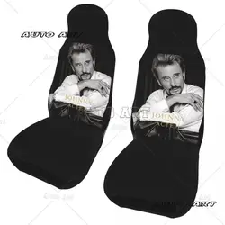 Johnny Hallyday Car Seat Cover Protector Interior Accessories For All Kinds Models Singer Star Seat Cushion/Cover Fabric Fishing