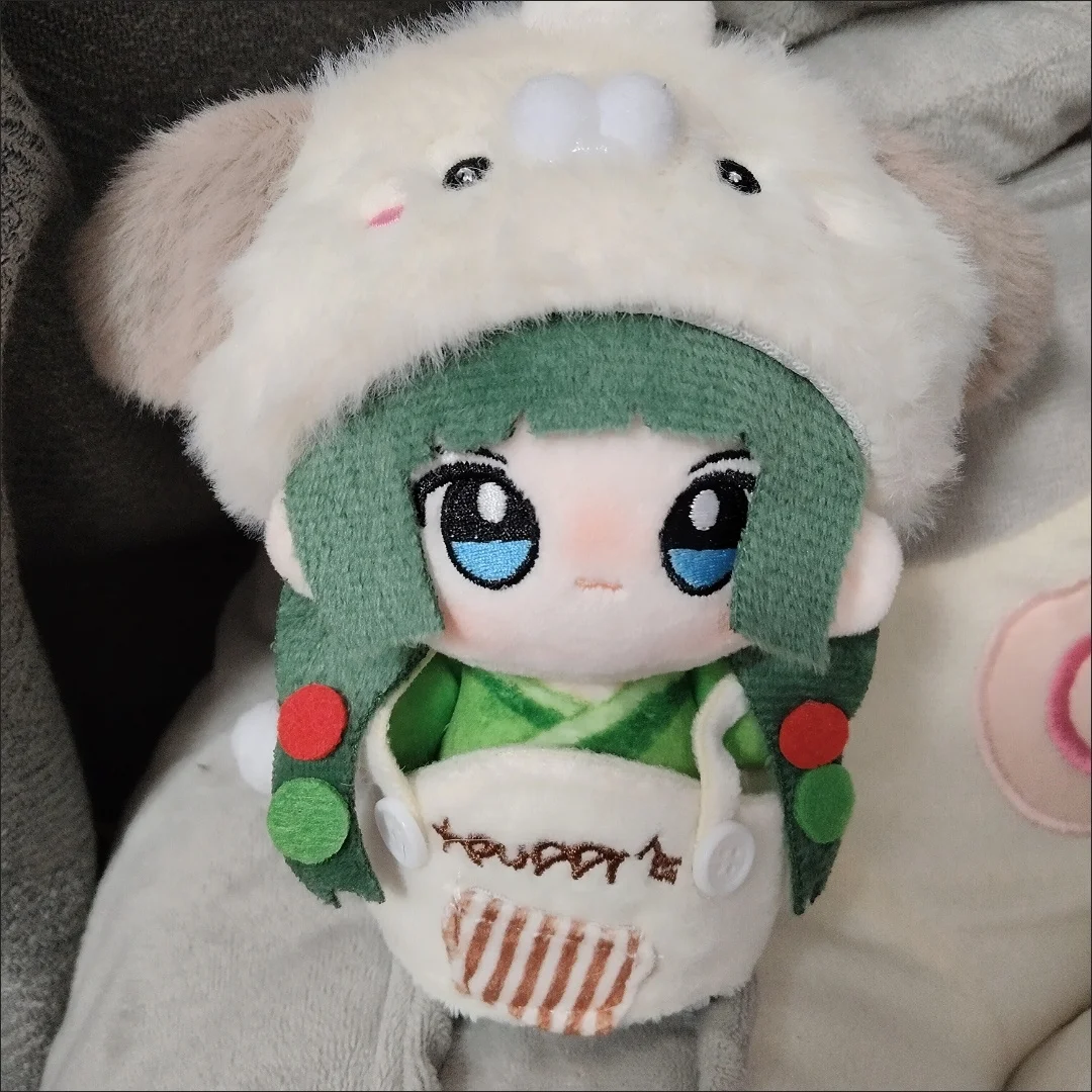 Stuffed 10cm The Apothecary Diaries Nunu Cat Printed Plush Doll - Cute Keychain for Backpack Decoration