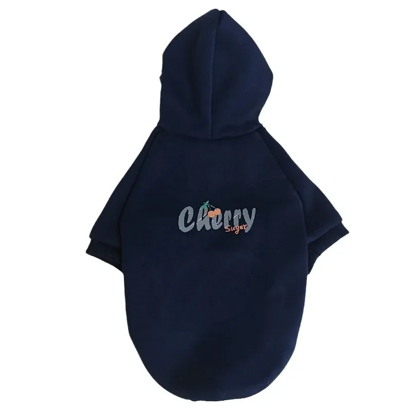 2024 Spring New Printed Hooded Sweatshirt Parent-Child Sweatshirt Dog Small Dog Clothes Pet Clothes