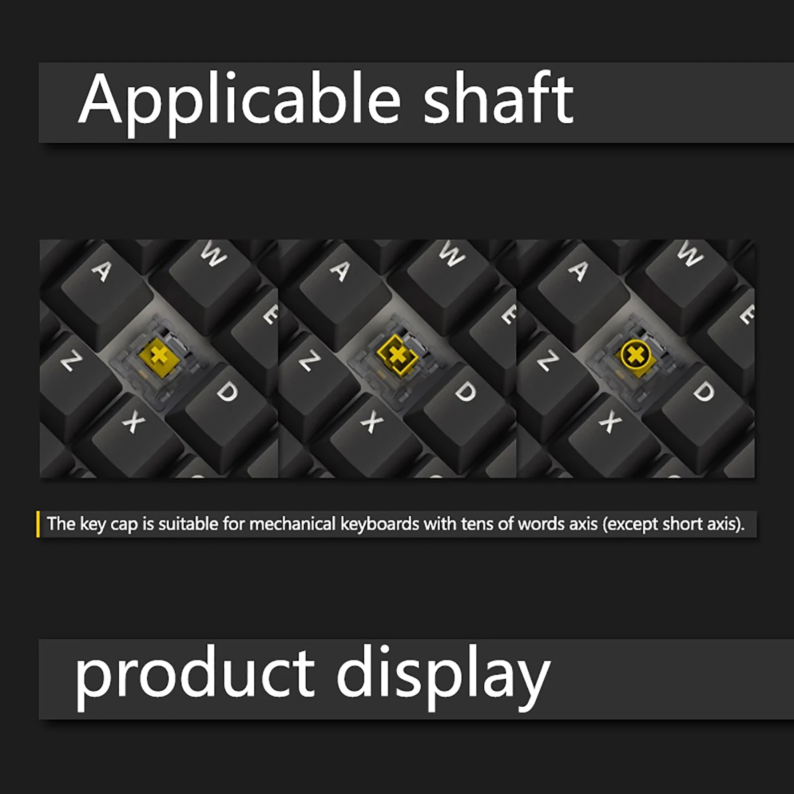 104 Keys PBT Pudding Keycap Two-color Injection OEM Profile DIY Keycaps for Gateron Cherry MX Switch Gaming Mechanical Keyboard