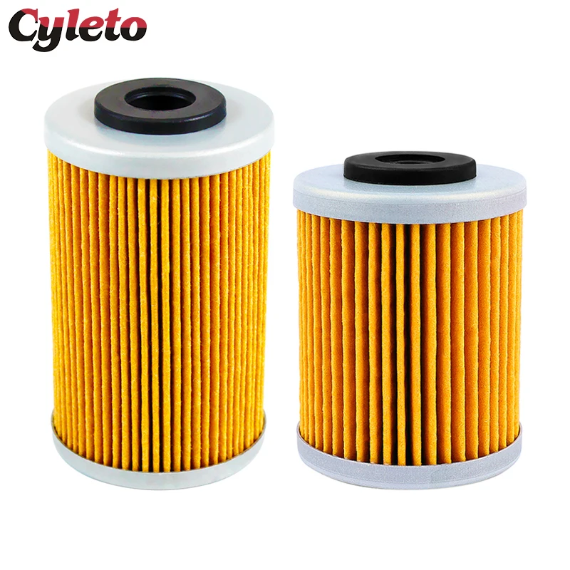 Cyleto Filtro de aceite de motocicleta para Gas SM 700 ES 2022 para Husqvarna Enduro 701 Supermoto 16-22 Svartpilen 701 Vitpilen 18-20
