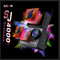 SJCAM SJ4000 Dual Screen 4K Action Camera 30M Waterproof Anti-Shake HD Sports Video Action Cameras Motorcycle Bicycle Helmet