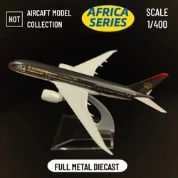 Scale 1:400 Metal Airplane Replica 15cm Jordanian Africa Airlines Aircraft Model Aviation Diecast Collectible Miniature Gift